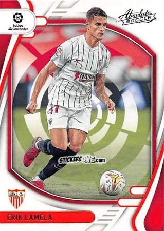 Figurina Erik Lamela - Chronicles Soccer 2021-2022
 n. LL59 - Panini