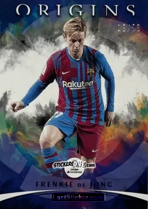 Sticker Frenkie de Jong - Chronicles Soccer 2021-2022
 n. LL85 - Panini