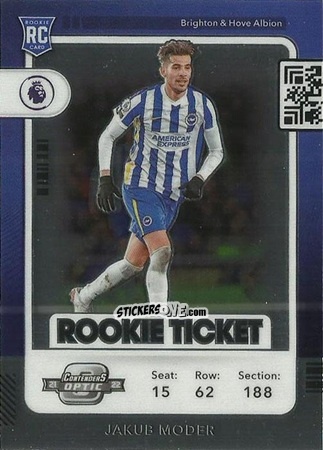 Sticker Jakub Moder - Chronicles Soccer 2021-2022
 n. PL294 - Panini