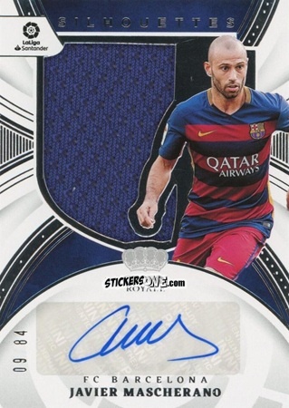 Sticker Javier Mascherano - Chronicles Soccer 2021-2022
 n. S-JM - Panini