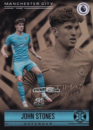 Sticker John Stones - Chronicles Soccer 2021-2022
 n. PL185 - Panini