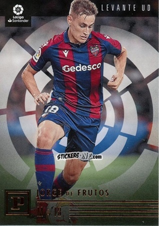 Figurina Jorge de Frutos - Chronicles Soccer 2021-2022
 n. LL32 - Panini