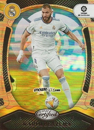 Figurina Karim Benzema - Chronicles Soccer 2021-2022
 n. LL162 - Panini