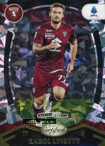 Sticker Karol Linetty - Chronicles Soccer 2021-2022
 n. SA159 - Panini