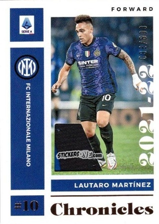 Figurina Lautaro Martinez - Chronicles Soccer 2021-2022
 n. SA11-m - Panini
