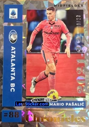 Cromo Mario Pasalic - Chronicles Soccer 2021-2022
 n. SA6 - Panini