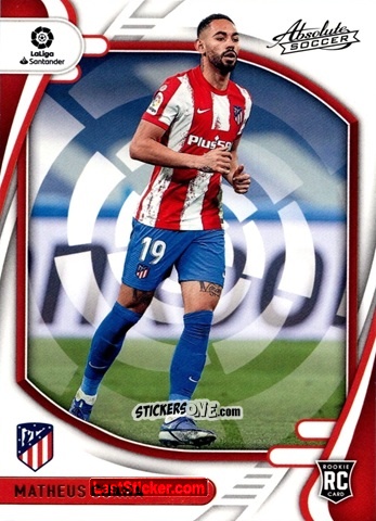 Sticker Matheus Cunha - Chronicles Soccer 2021-2022
 n. LL42 - Panini
