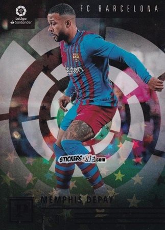 Figurina Memphis Depay - Chronicles Soccer 2021-2022
 n. LL27 - Panini