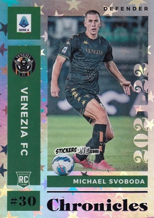 Sticker Michael Svoboda - Chronicles Soccer 2021-2022
 n. SA20 - Panini