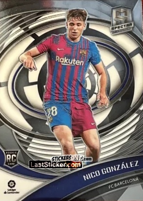 Figurina Nico Gonzalez - Chronicles Soccer 2021-2022
 n. LL253 - Panini
