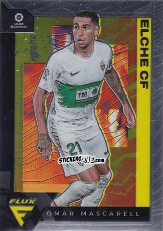 Sticker Omar Mascarell - Chronicles Soccer 2021-2022
 n. LL275 - Panini