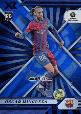 Cromo Oscar Mingueza - Chronicles Soccer 2021-2022
 n. LL112 - Panini