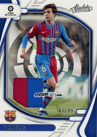 Sticker Riqui Puig - Chronicles Soccer 2021-2022
 n. LL49-m - Panini