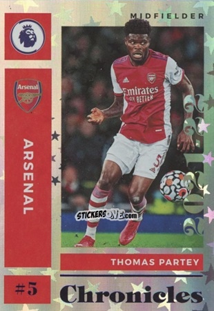 Sticker Thomas Partey - Chronicles Soccer 2021-2022
 n. PL2 - Panini