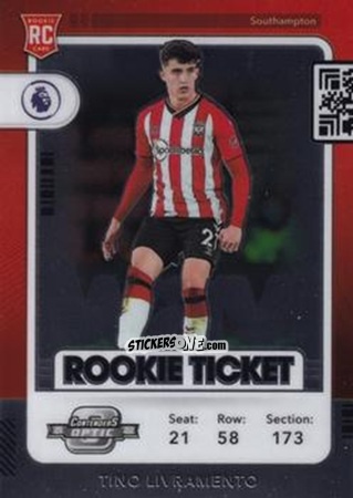 Cromo Tino Livramento - Chronicles Soccer 2021-2022
 n. PL299 - Panini