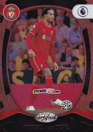 Figurina Virgil van Dijk - Chronicles Soccer 2021-2022
 n. PL153 - Panini
