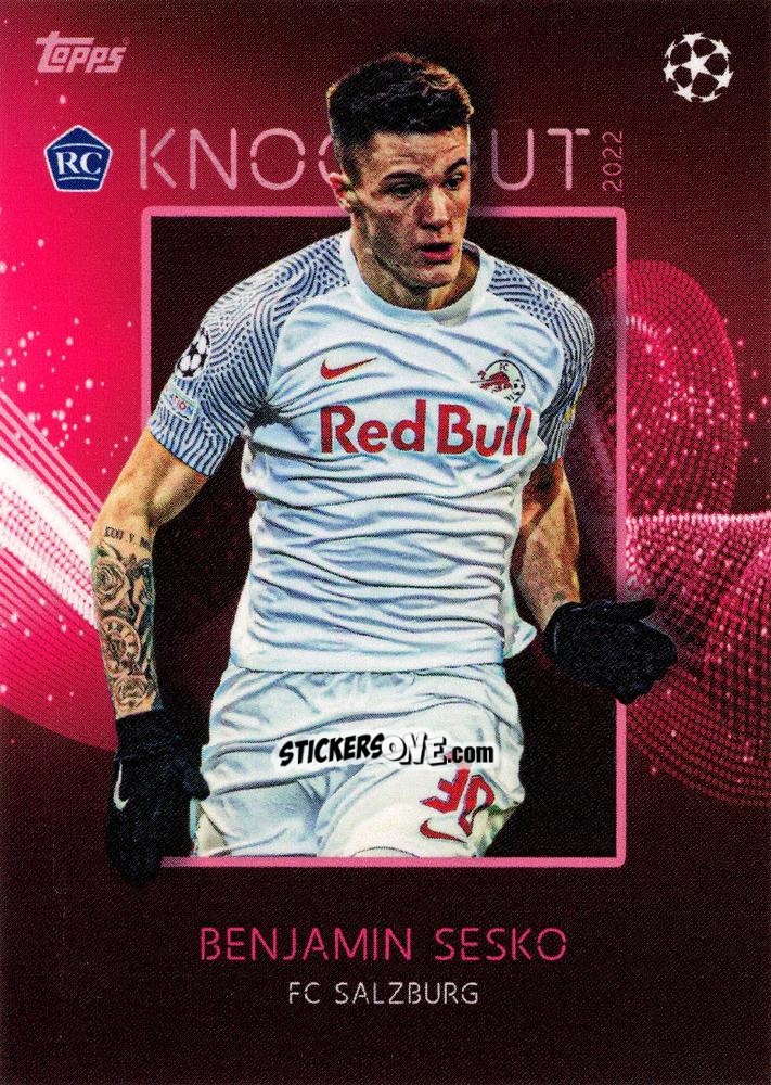 Cromo Benjamin Sesko - UEFA Champions League Knockout 2021-2022
 n. 5 - Topps