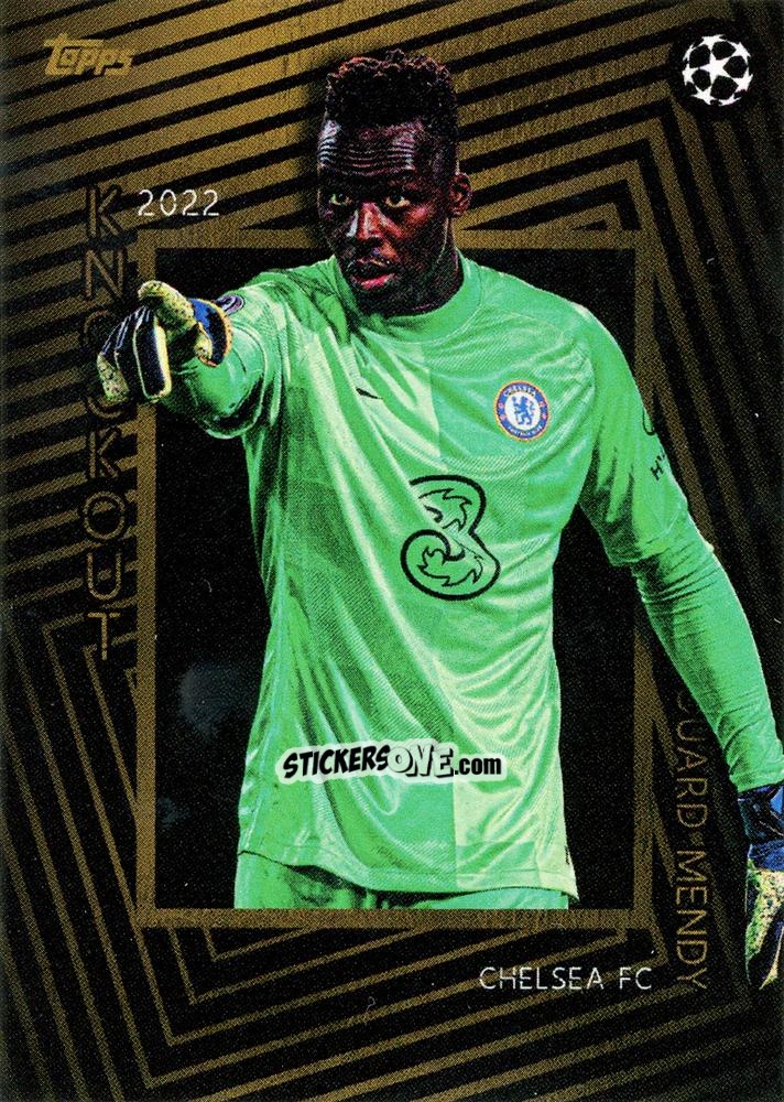 Sticker Edouard Mendy - UEFA Champions League Knockout 2021-2022
 n. 13 - Topps
