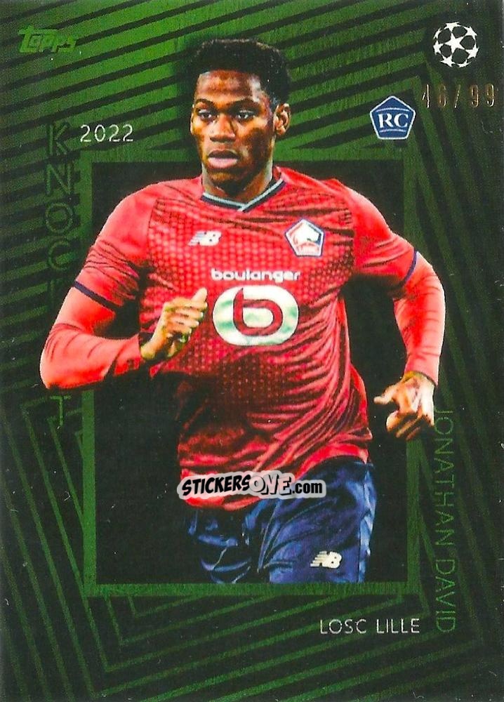 Cromo Jonathan David - UEFA Champions League Knockout 2021-2022
 n. 17gr - Topps