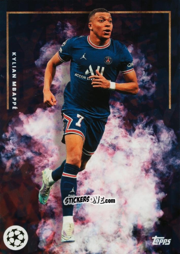 Sticker Kylian Mbappé - José Mourinho UEFA Club Competitions 2022
 n. 4 - Topps
