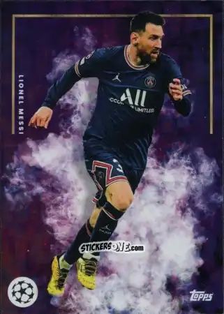 Cromo Lionel Messi - José Mourinho UEFA Club Competitions 2022
 n. 5 - Topps