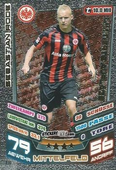 Sticker Sebastian Rode - German Fussball Bundesliga 2013-2014. Match Attax n. L6 - Topps