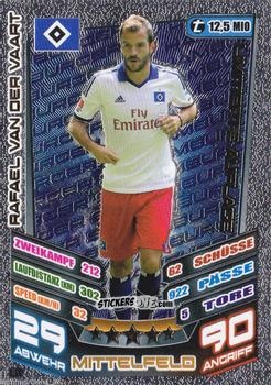 Cromo Rafael van der Vaart - German Fussball Bundesliga 2013-2014. Match Attax n. L8 - Topps