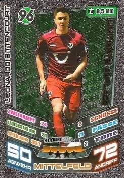 Cromo Leonardo Bittencourt - German Fussball Bundesliga 2013-2014. Match Attax n. L9 - Topps