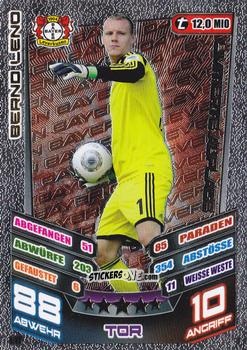 Cromo Bernd Leno - German Fussball Bundesliga 2013-2014. Match Attax n. L11 - Topps