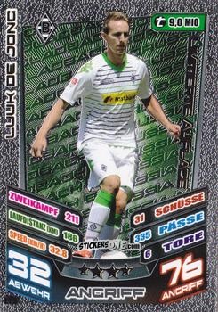Figurina Luuk de Jong - German Fussball Bundesliga 2013-2014. Match Attax n. L13 - Topps