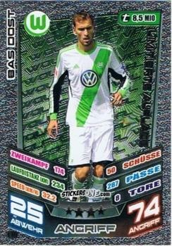 Sticker Bas Dost - German Fussball Bundesliga 2013-2014. Match Attax n. L18 - Topps