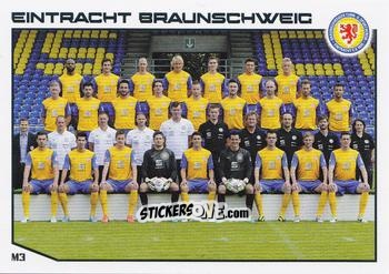 Sticker Eintracht Braunschweig - German Fussball Bundesliga 2013-2014. Match Attax n. M3 - Topps