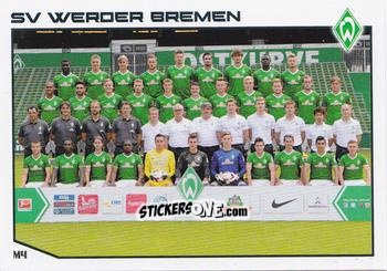 Sticker SV Werder Bremen - German Fussball Bundesliga 2013-2014. Match Attax n. M4 - Topps