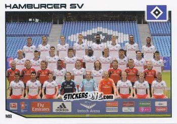 Figurina Hamburger SV - German Fussball Bundesliga 2013-2014. Match Attax n. M8 - Topps