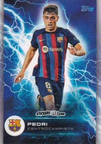 Sticker Pedri - Fc Barcelona Fan Set 2022-2023 n. BAS-4 - Topps