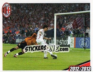 Cromo Filippo Inzaghi - A.C. Milan 2012-2013 n. 36 - Footprint