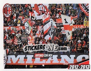 Figurina I tifosi 5 - A.C. Milan 2012-2013 n. 127 - Footprint