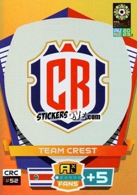 Sticker Emblem - FIFA Women's World Cup 2023. Adrenalyn XL
 n. 52 - Panini
