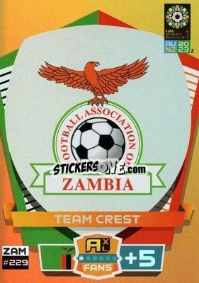 Cromo Emblem - FIFA Women's World Cup 2023. Adrenalyn XL
 n. 229 - Panini