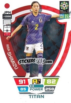 Cromo Risa Shimizu - FIFA Women's World Cup 2023. Adrenalyn XL
 n. 286 - Panini