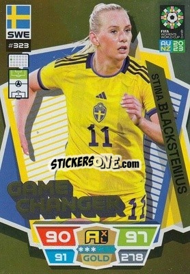 Sticker Stina Blackstenius - FIFA Women's World Cup 2023. Adrenalyn XL
 n. 323 - Panini