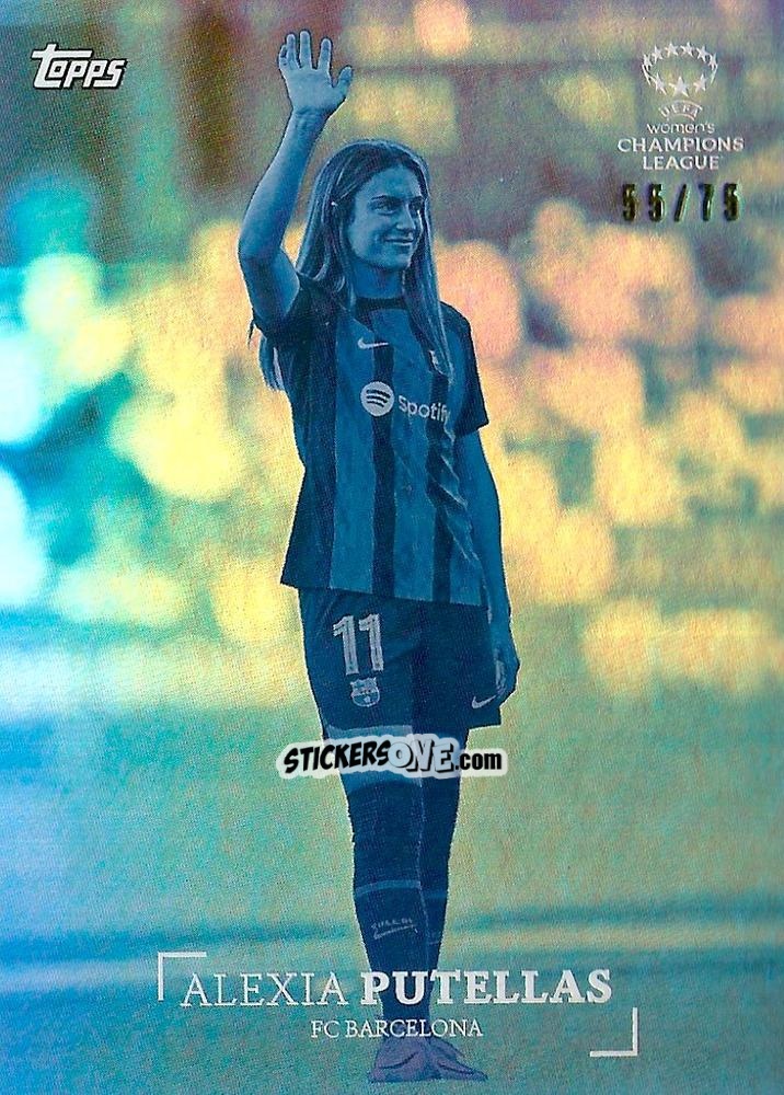 Sticker Alexia Putellas - Simplicidad UEFA Club Competitions 2022-2023
 n. 2b - Topps