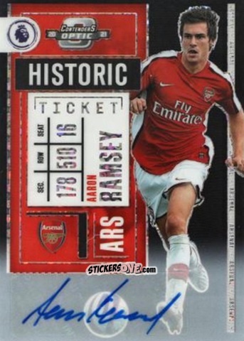Cromo Aaron Ramsey - Chronicles Soccer 2020-2021
 n. PLHTA5 - Topps