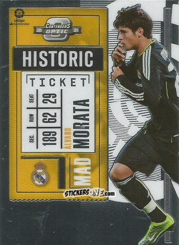 Figurina Alvaro Morata - Chronicles Soccer 2020-2021
 n. LLHTA2 - Topps