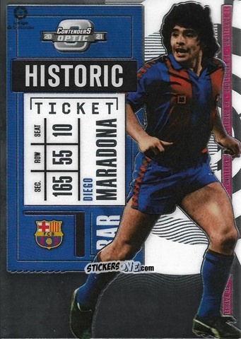 Cromo Diego Maradona - Chronicles Soccer 2020-2021
 n. LLHTA5 - Topps