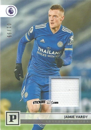 Sticker Jamie Vardy - Chronicles Soccer 2020-2021
 n. PLPM3 - Topps