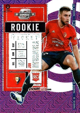 Figurina Jon Moncayola - Chronicles Soccer 2020-2021
 n. LLRT9 - Topps
