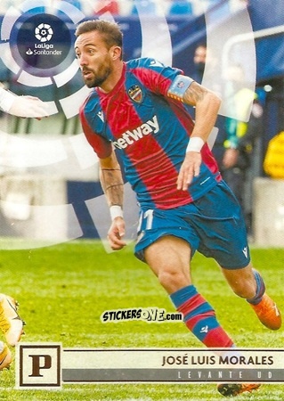 Figurina Jose Luis Morales - Chronicles Soccer 2020-2021
 n. LLP13 - Topps