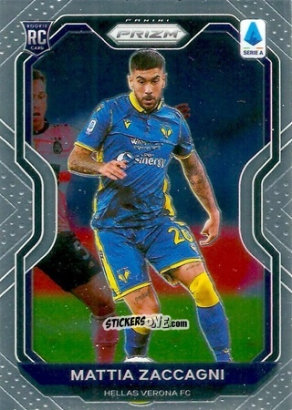 Sticker Mattia Zaccagni - Chronicles Soccer 2020-2021
 n. SAPZ12 - Topps