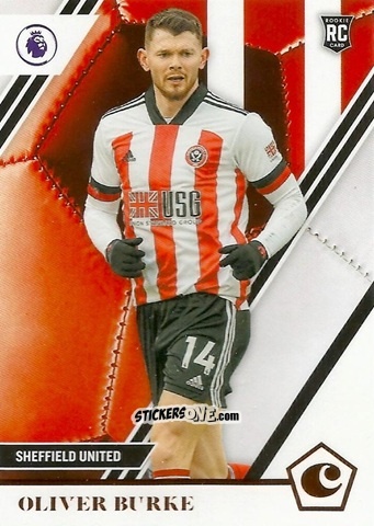 Sticker Oliver Burke - Chronicles Soccer 2020-2021
 n. PLC12 - Topps